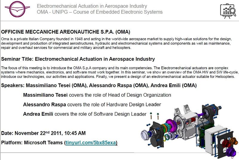 seminario CBL ELECTRONICS 